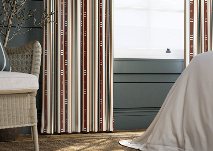 The British Stripe Co. William, Teignbridge No.1 - Made to Measure Curtains - Image 5